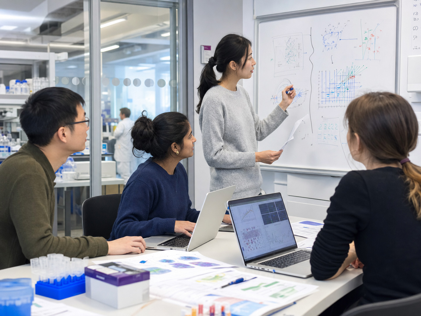 Crossilico team workspace for dataset planning