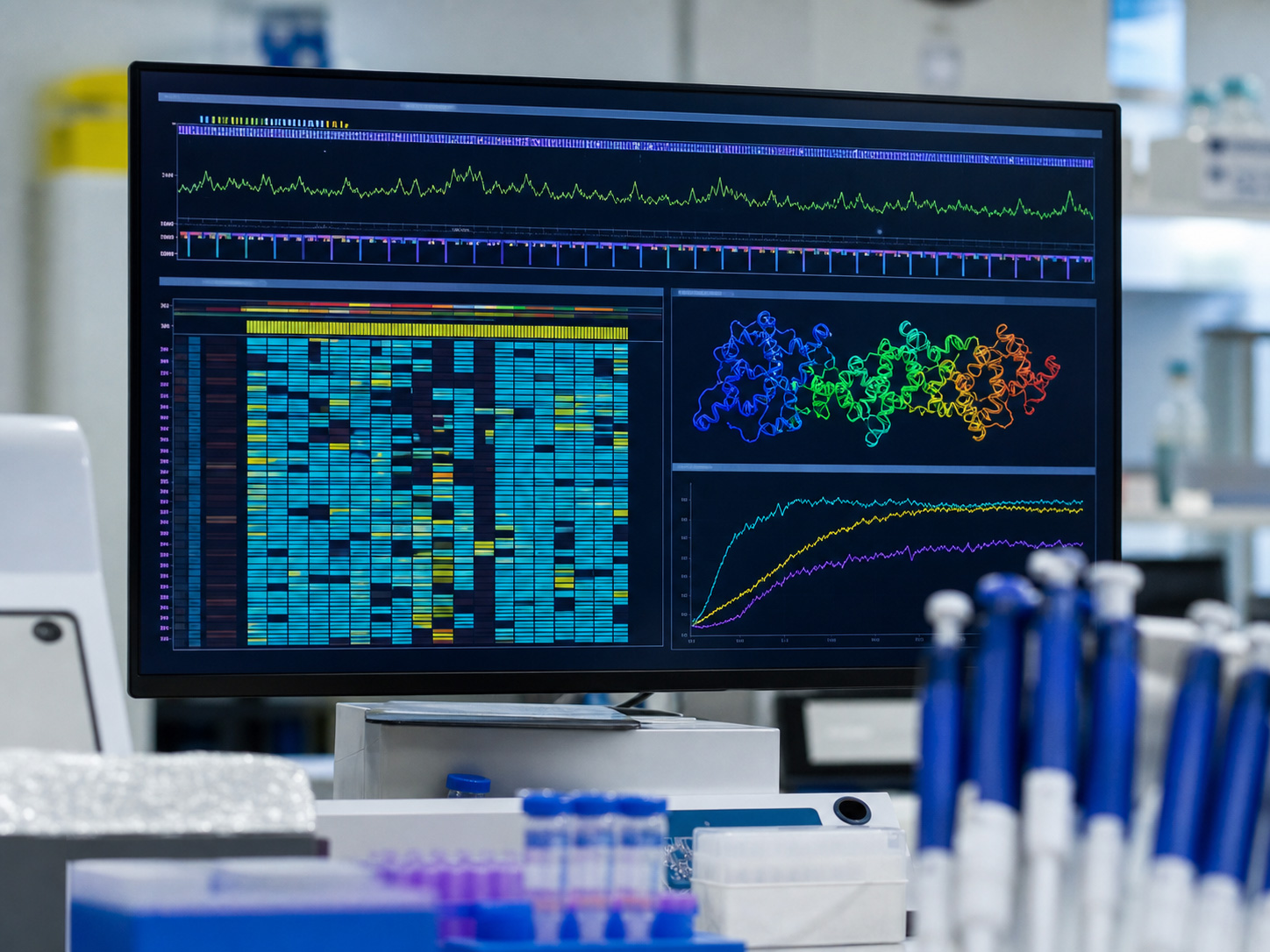 Sequence optimization data screen for high-expression sequence improvement